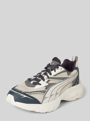 Sneakersy z obszyciem w kontrastowym kolorze model ‘Morphic Retro’ od Puma - 7