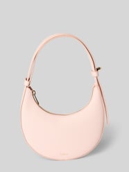 torebka ze skóry z detal z logo model 'DELIZIA MINI' od FURLA Fuksjowy - 29