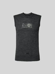 Slim Fit Top aus reiner Schurwolle von MM6 Maison Margiela - 2