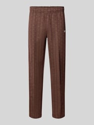 Sweathose mit seitlichen Eingrifftaschen von Lacoste Bordeaux - 11