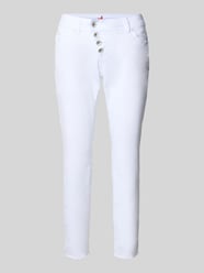 Slim fit broek met verkort model, model 'MALIBU' van Buena Vista - 19