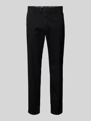 spodnie materiałowe o kroju comfort fit z francuskimi wpuszczanymi kieszeniami model 'JIM' od EUREX by Brax - 36