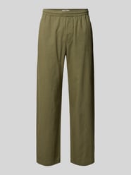 Spodnie o kroju regular fit z wpuszczanymi kieszeniami od Wood Wood - 44