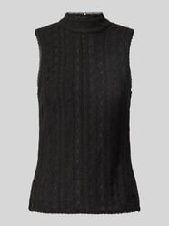 Top bluzkowy o kroju slim fit ze stójką model ‘IVEYLOR’ od BOSS Orange - 24