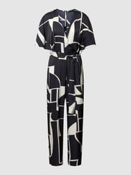 Jumpsuit mit Allover-Muster Modell 'ZELDA' von Mango - 8