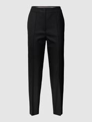 Broek met structuurmotief van Marc Cain Zwart - 21