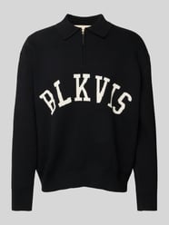 Strickpullover mit Polokragen von BLKVIS - 26