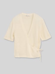 Regular Fit Strickjacke mit Bindeband von Tom Tailor Denim - 23