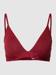 BH mit Label-Detail Modell 'LINED' von Calvin Klein Underwear Rot - 23