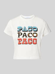 Regular Fit T-Shirt mit Statement-Print von Rabanne - 27