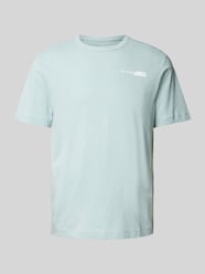 Regular Style T-Shirt mit Label-Print von Tom Tailor Grün - 44