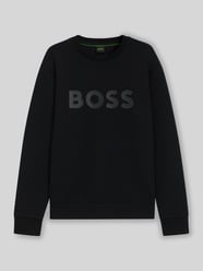 Regular fit sweatshirt van katoenmix, model 'SALBO' van BOSS Green - 46