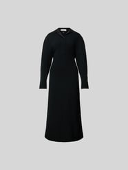 Sukienka midi z kołnierzykiem typu resort od Victoria Beckham - 25