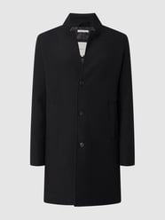 Krótki płaszcz ze stójką  od Tom Tailor Denim Czarny - 30