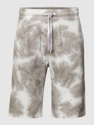Shorts im Batik-Look von MCNEAL Grau - 36