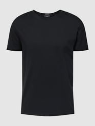T-shirt met ronde hals, model 'Tyler' van Strellson Grijs / zwart - 20