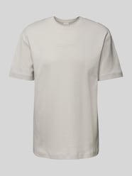 T-Shirt mit Label-Detail Modell 'TECH INTERLOCK' von CK Calvin Klein Grau - 30