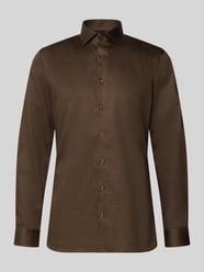 Super Slim Fit Businesshemd aus Baumwoll-Mix von OLYMP No. Six - 3
