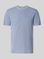 T-Shirt mit Rundhalsausschnitt und Label-Stitching von GANT - 42