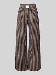 Weite Hose aus reiner Baumwolle Modell 'MAVIE' von VILLA SOPHIE - 4