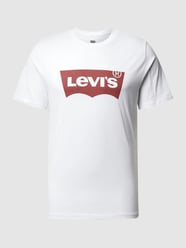 T-shirt z bawełny z nadrukiem z logo  od Levi's® - 22