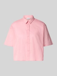 Bluzka o pudełkowym kroju z rękawem o dł. 1/2 od Jake*s Casual - 14