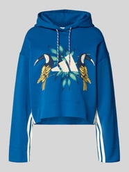 Bluza z kapturem o kroju regular fit z mieszanki bawełny od adidas Sportswear - 31
