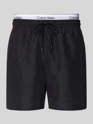 Regular Fit Badeshorts mit integriertem Slip von Calvin Klein Underwear - 31