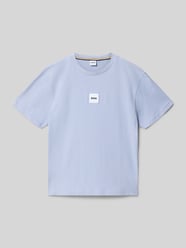 T-shirt z czystej bawełny o kroju regular fit model 'SPROUT' od BOSS - 11