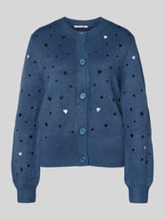 Regular fit gebreid jack met borduursels van Tom Tailor Denim - 26