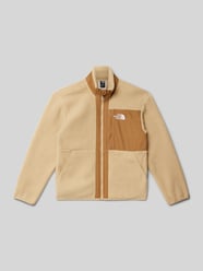 Fleecejacke mit Label-Stitching Modell 'YUMIORI' von The North Face Beige - 3