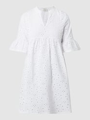 Jurk met volantmouwen  van Pinklabel Wit - 30