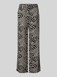 Wide Leg Stoffhose mit Gürtel von Christian Berg Woman - 47