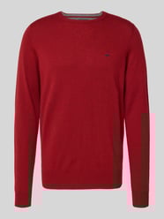 Regular Fit Pullover mit Kaschmir-Anteil Modell 'Merino' von Fynch-Hatton - 39
