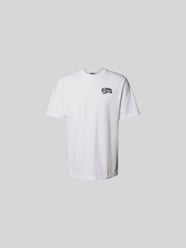 T-Shirt mit Label-Print von Billionaire Boys Club Weiß - 4