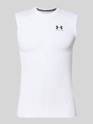 Top o kroju slim fit z nadrukiem z logo od Under Armour - 37