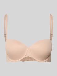 Beha met cups en verstelbare bandjes, model 'PERFECT FIT' van Calvin Klein Underwear Beige - 39
