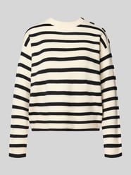 Sweter z dzianiny o kroju regular fit z mieszanki wiskozy model ‘SABA’ od VERO MODA - 13