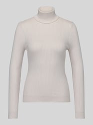 Slim Fit Rollkragenpullover aus Viskose-Mix Modell 'KAROL' von ONLY - 14