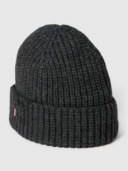 Beanie mit Label-Detail Modell 'Modesto' von Cinque Grau - 10
