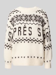 Pullover mit kontraststarkem Schriftzug von VERO MODA - 43