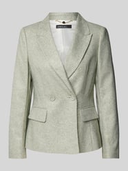 Blazer met reverskraag van Marc Cain Groen - 36