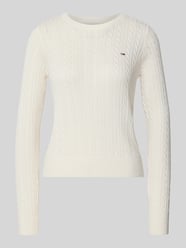 Regular Fit Strickpullover aus reiner Baumwolle von Tommy Jeans - 4