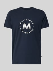 t-shirt z nadrukiem z logo model 'Jeramy' od Matinique - 1