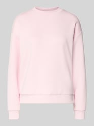 Regular fit sweatshirt van viscosemix model 'Sandy' van VILA Fuchsia - 2