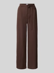Stoffhose aus Lyocell-Mix mit Schnürung von Jake*s Casual - 33