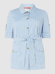 PLUS SIZE blazer met verstelbare mouwlengte  van Marina Rinaldi Blauw / turquoise - 45