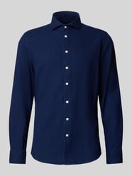 Slim fit zakelijk overhemd met kentkraag, model 'Spread' van SEIDENSTICKER - 39