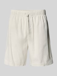 Korte pyjamabroek met steekzakken en elastische band van Calvin Klein Underwear Beige - 28