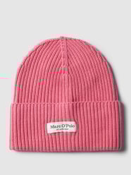 Beanie mit Label-Detail von Marc O'Polo Pink - 15